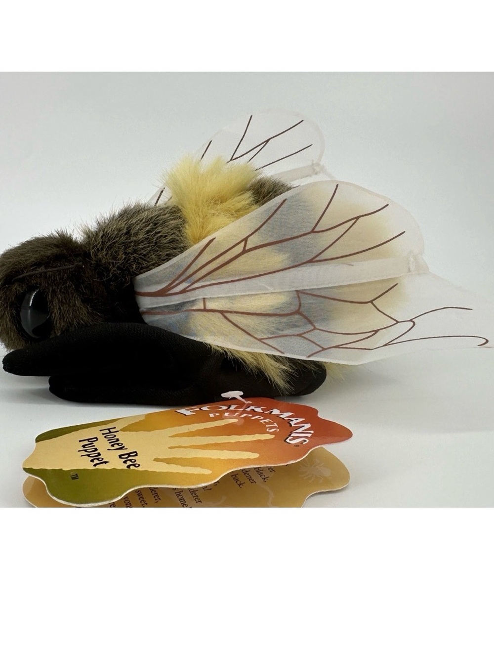 Folkmanis Honey Bee Hand Puppet Preschool
Library Toy Plush - Picture 6 of 16